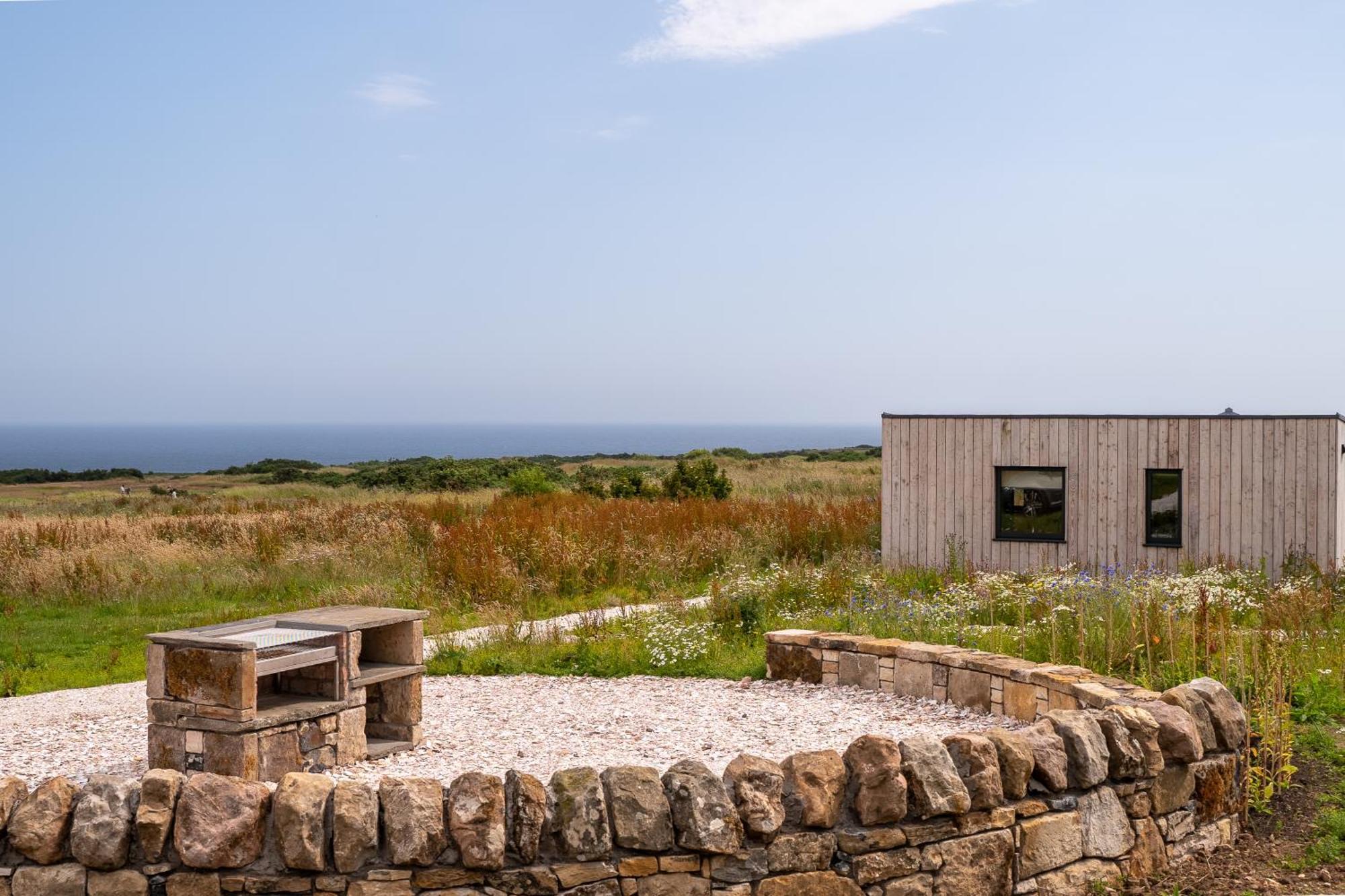 Rustic Cabins, Sea Views From Rewilded Farm With Highland Cows St Andrews Exterior foto